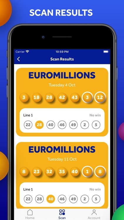 national lottery scanner app|National Lottery Results App .